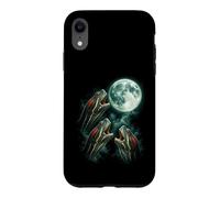 Three Red Eared Sliders Under Moon Wildlife Art Case for iPhone XR