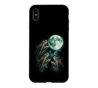 Three Red Eared Sliders Under Moon Wildlife Art Case for iPhone XS Max