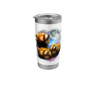 Three Red Panda Moon | 3 Moon Forest Panda Howling Bear Stainless Steel Insulated Tumbler