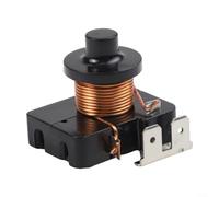 Three Refrigerator Compressor Start Relay Suitable for Various Starter Horsepower Ratings 1/5, 1/6, 1/3, 1/2HP Plastic Starter (1/2HP 375W)