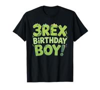 Three Rex 3rd Birthday Third Dinosaur 3 Year Old T-Shirt
