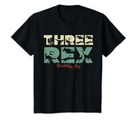Three Rex Birthday Dinosaur for 3rd Birthday Decoration T-Shirt