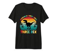 Three Rex Funny Dinosaur 20 Year Old Awesome Since 2006 Premium T-Shirt