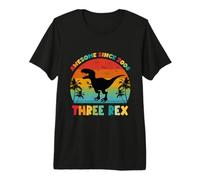 Three Rex Funny Dinosaur 20 Year Old Awesome Since 2006 Premium T-Shirt