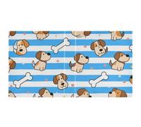 Three Rings Binder 1.5 in Notebook Binders with Interior Pockets 1/2 Packs School Binder Hardcover