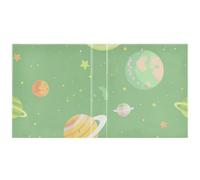 Three Rings Notebook Binders 1.5 Inch Binder with Interior Pockets 1/2 Packs Binders for School Hardcover