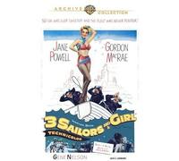 Three Sailors & A Girl DVD (1953) - Jane Powell, Sam Levene, Gordon MacRae