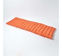 (Three Seater, Burnt Orange) Bench Cushion