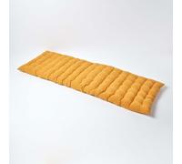 (Three Seater, Mustard Yellow) Bench Cushion
