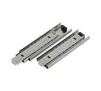 Three Section Guide Rail Solid Ball Silent Wardrobe Drawer Accessories(8 inch 20cm)