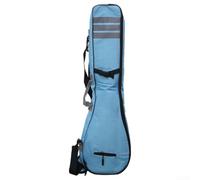 Three Section Paddle Case for Canoe with Buckle Strap and Multiple External Pockets for Small Items, Suitable for Storage of and For Kayak Paddles (dark blue)