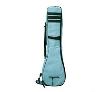 Three-Section Paddle Storage Bag for Surfboard, for Kayak or Canoe, Oxford Cloth and Nylon, 3 Inner Compartments and Zipper Pockets, Fits Carbon Fibre, Aluminium, Fibreglass Paddles(blue)