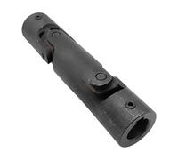 Three-Section Universal Joint Coupler 12mm-30mm Hole Shaft Motor Connector Coupler Bushing with Keyway(18x32x110mm(Keyway))