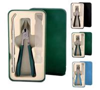 Three Sets of Eagle Beak Beveled Nail Clippers, Eagle Beak Nail Clippers, Super Sharp Oblique NailClippers, Wide Jaw Opening Anti-Splash Slanted for Easy Grooming (Green)