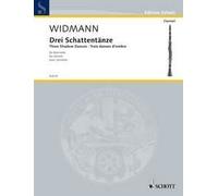 Three Shadow Dances clarinet (difficult) Widmann for clarinet Schott Music Saddl
