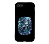 Three Sharks Moon - Shark Lover Ocean Marine Biology Case for iPhone SE (2020) / 7/8