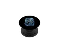 Three Sharks Moon - Shark Lover Ocean Marine Biology PopSockets Adhesive PopGrip
