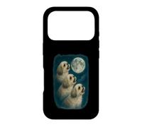 Three Shih Tzu Howling At The Moon 3 Shih Tzu Moon Case for iPhone 17 Pro