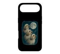 Three Shih Tzu Howling At The Moon 3 Shih Tzu Moon Case for iPhone Air