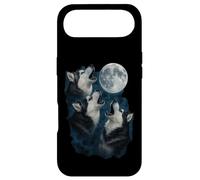 Three Siberian Husky Howling At The Moon 3 Husky Moon Case for iPhone Air