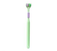 Three-Sided Soft Hair Toothbrush Around Design Deeply Clean Toothbrush 3-Sided Multi-Angle Toothbrushes Cleaning Cleaner Bristle Three Angle Adult Bristle Triple for Kids Adult Three Three Kid