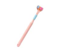 Three Sided Toothbrush 3 Sided Autisms Sensory Toothbrush Hree Bristles Tooth Cleaning Extra Soft Toothbrushes Three Bristle Travel Toothbrush For Adult Kid Teeth Care And Gum Care Cleaning Each Tooth