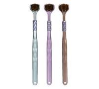 Three Sided Toothbrush - Soft Bristle Travel Toothbrush | Three Headed Toothbrush, Multi-Sided Toothbrush For Adults And Children, Wrap-Around Design, Complete Teeth Gum Care