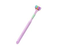 Three-sided Toothbrush - Special Needs Toothbrush | Three Bristles Tooth Cleaning Extra Soft Toothbrushes, Completely Wrap All-Round Cleaning Toothbrush with Soft Bristles For Kids, Family, Women and
