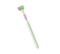 Three-sided Toothbrush - Special Needs Toothbrush | Three Bristles Tooth Cleaning Extra Soft Toothbrushes, Completely Wrap All-Round Cleaning Toothbrush with Soft Bristles For Kids, Family, Women and