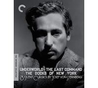 Three Silent Classics by Josef von Sternberg (Underworld / The Last Command / The Docks of New York)(The Criterion