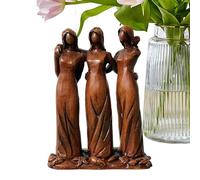 Three Sisters Figure as Decoration, Friendship Decoration, Memory Gift, Sisterhood Representations, for Home and Apartment, Bedroom, Living Room as well as