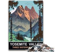 Three Sisters Mountain Jigsaw Puzzles for Adults Teenagers Jigsaws Puzzle, Educational Family Game Suitable for Desktop Decoration 1000pcs (26x38cm)