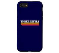 Three Sisters Oregon Retro Graphic - Three Sisters OR Case for iPhone SE (2020) / 7/8