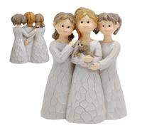 Three Sisters Statues, Sister Statue Present, Modern Desktop Decorations For Best Friends Girlfriends, Angel Sisters Ornaments, Home Character Statue Decorations, Commemorative Friendship Resin Crafts