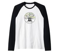 Three Sisters Tree of Life Raglan Baseball Tee