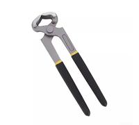 Three Size Flat Nose Pliers Set 6 7 8 Inch for Shoe Repair Woodworking and Small Scale Fabrication Tasks Built with High Frequency Quenched 45# Steel (8-inch)