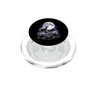 Three Snails Moon Night Magic Witchy PopSockets PopGrip for MagSafe
