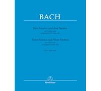 Three Sonatas and Three Partitas for Violin solo BWV 1001-1006 arranged for Viola solo