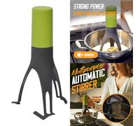 Three-Speed Automatic Stirrer, Electric Kitchen Mixer, BPA-Free ABS, Green, Compact 14.5x12x4 cm