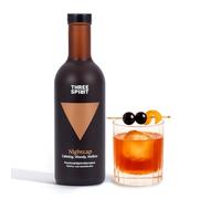 Three Spirit Non-Alcoholic Alternative Spirit - The Nightcap, 50cl | Alt-Whisky | Unwind & Chillout with Adaptogens, Valerian, Hops & Lemon Balm | Award Winning Active Botanical Gluten Free & Vegan