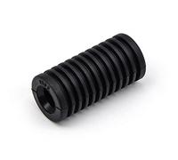 Three T FSFY Foot Pegs Cover 8MM Motorcycle Gear Shift Shifter Lever Pedal Rubber Cover Universal for Yamaha for for Kawasaki for Honda for for Suzuki Most Model (Black)