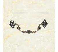 Three Thin Antique Eight-Star Alloy Jewelry Box Retro Wooden Box Wine Box Handle(2)