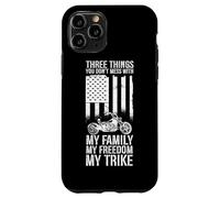 Three Things You Don't Mess With My Family Freedom My Trike Case for iPhone 11 Pro