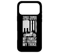 Three Things You Don't Mess With My Family Freedom My Trike Case for iPhone 17 Pro Max
