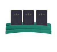 Three Tier Card Holder Stand - Compact Multi Layer Tabletop Organizer Lightweight Party Game Accessory | Playing Card Holder, Lazy Leisure Hand Free Holders, Gatherings Entertainment Tool
