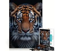 Three Tigers 1000 Piece Jigsaw Puzzles for Teenagers Logic Sense Toy Peaceful Fun Smooth Edge Creative Gift (38x26cm)