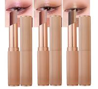Three Tone Gradient Waterproof Long Lasting One Step Stick Eye Shadow, Portable 3 Color Eye Shadow Sticks, Blendable And Buildable Lidschatten Pencil, 3 In 1 Gradient Lidschatten Pen Kit (3pcs)