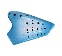 Three-tube Ocarina AC Tune Professional Students Beginners Ocarina Ice Crack Blue Ocarina Musical Instrument ocarina instrument