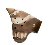Three-tube Ocarina Alto Double-tube Unfired Ocarina Professional Playing Three-tube SF Treble F
