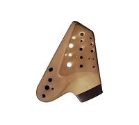 Three Tubes Ocarina AC/AG/AF/BC/AbE 3-pipes Ocarinas for Professional and Performance, Handmade Pottery Flute porcelain(BC)